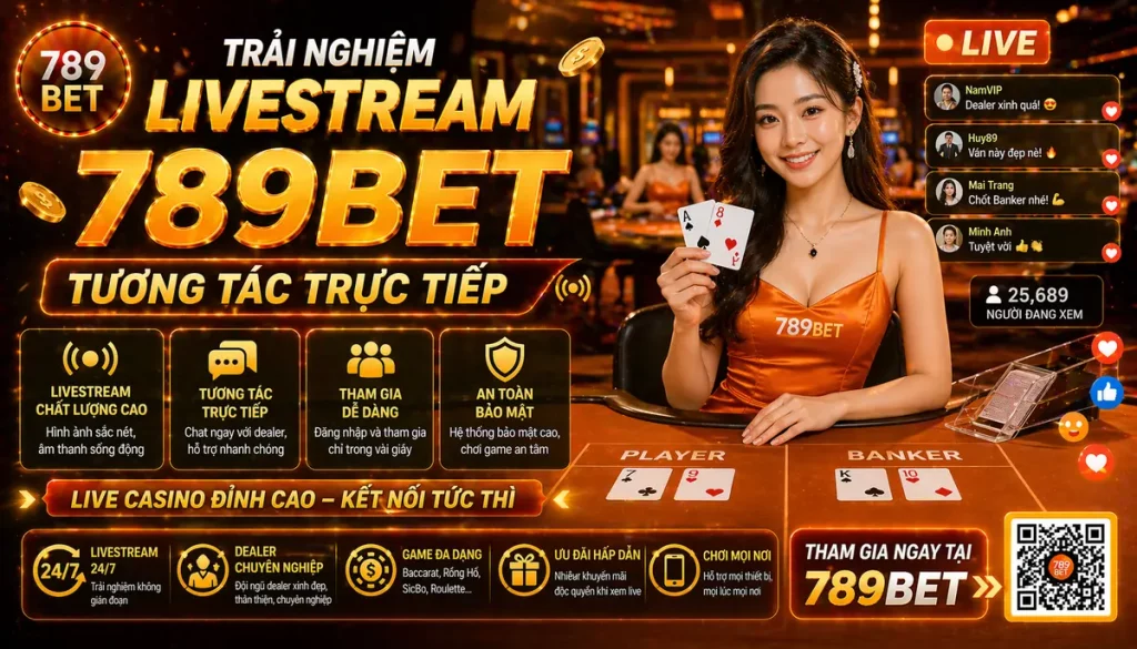 Tham gia livestream của 789Bet nhận xe SH 150i – Trải nghiệm tương tác mới mẻ