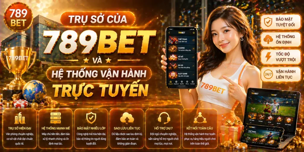 Trụ sở mới của 789Bet – Bước chuyển mình trong hành trình phát triển